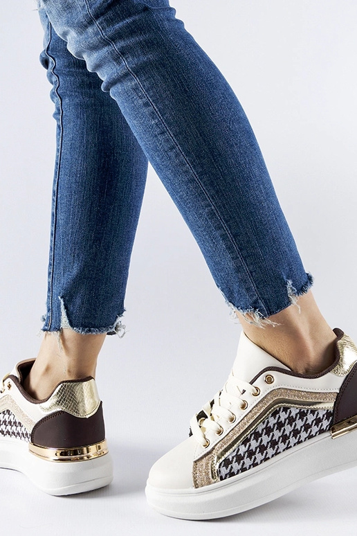 Glitzer-Sneakers Briercliff in Braun...