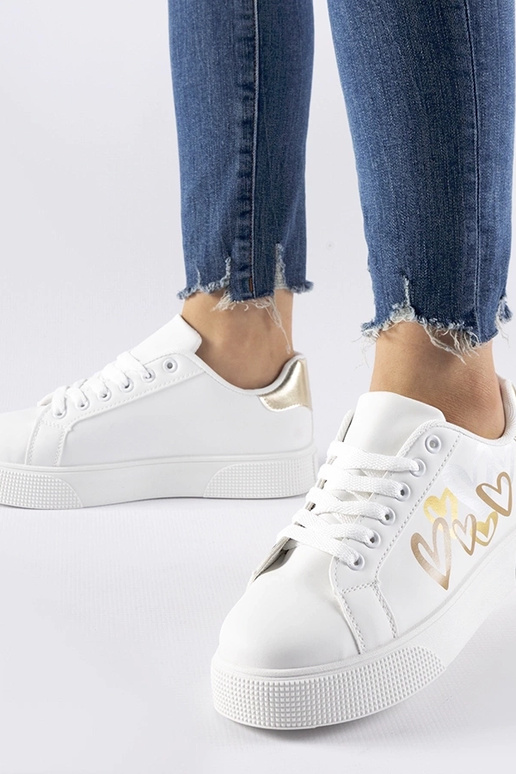 Weiße und goldene Montclair...