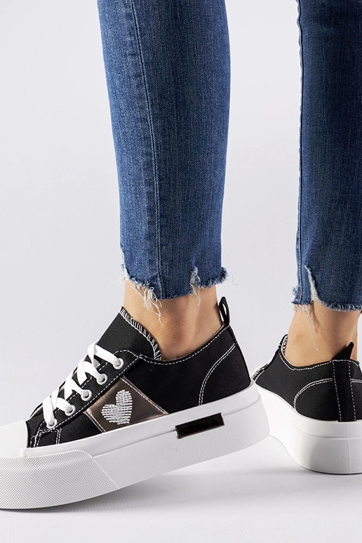 Plateau-Sneakers „Lawton“ in Schwarz...