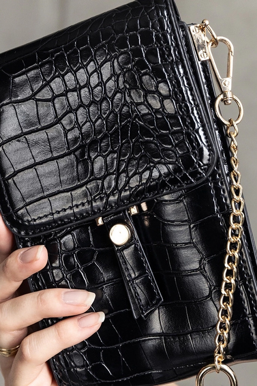 Sort taske dekoreret med Decatur... Sort taske dekoreret med Decatur...