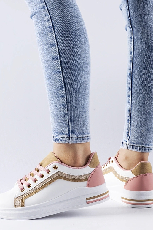 Mayfield Plateau-Sneaker in Weiß und...