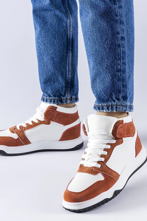 Biało-brązowe Sneakers Elizabeth Biało-brązowe Sneakers Elizabeth