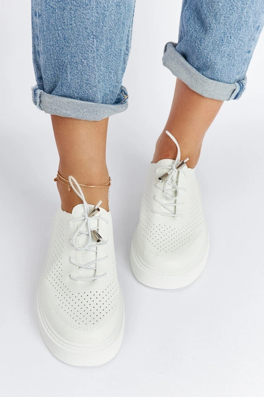 Baskets blanches perforées Laytonville Baskets blanches perforées Laytonville