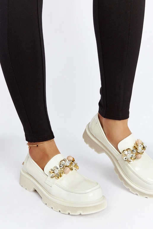 GOE NN2N4202 beige gepolijste leren... GOE NN2N4202 beige gepolijste leren...