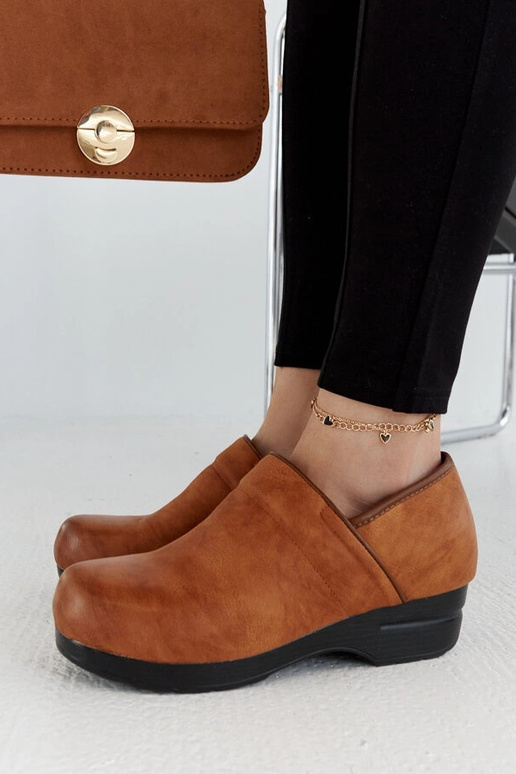 Braune Montoro Plateauschuhe - Warmes... Braune Montoro Plateauschuhe - Warmes...