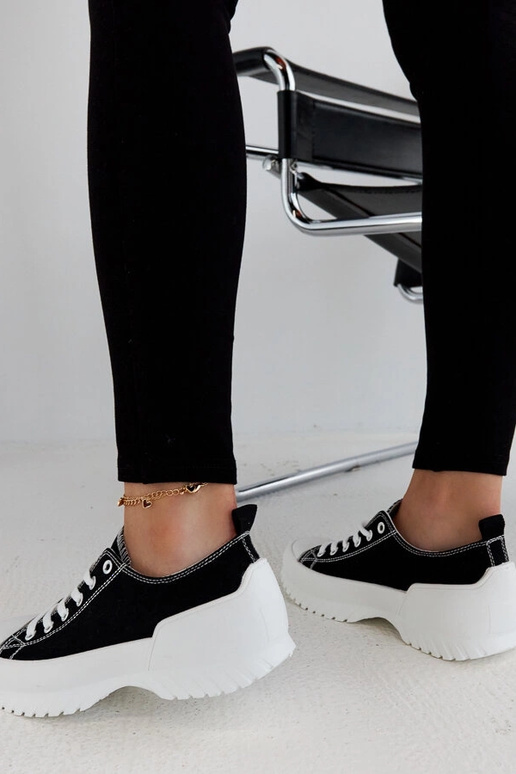 Sorte Monteleone Platform Sneakers Sorte Monteleone Platform Sneakers