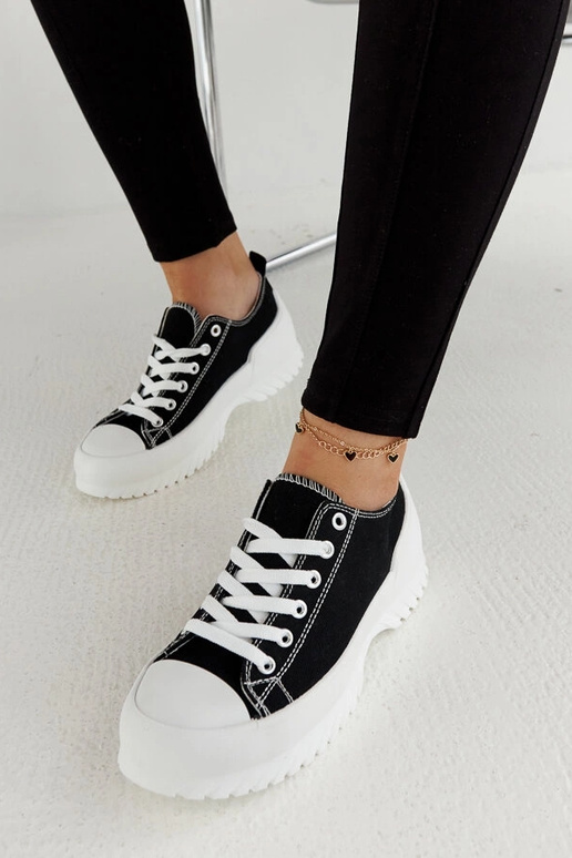 Sorte Monteleone Platform Sneakers Sorte Monteleone Platform Sneakers