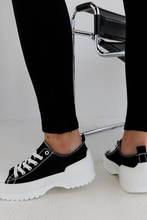 Sorte Monteleone Platform Sneakers Sorte Monteleone Platform Sneakers