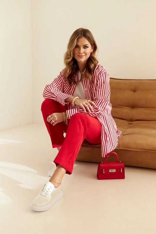 Silberne Plateau-Sneaker für Damen...