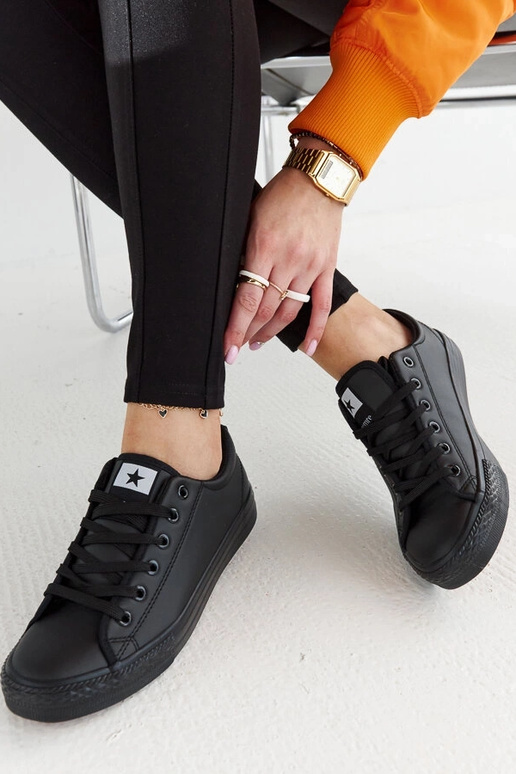 Schwarze Sport-Sneakers Kimberlee