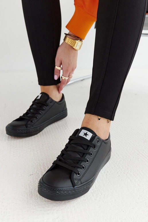 Schwarze Sport-Sneakers Kimberlee