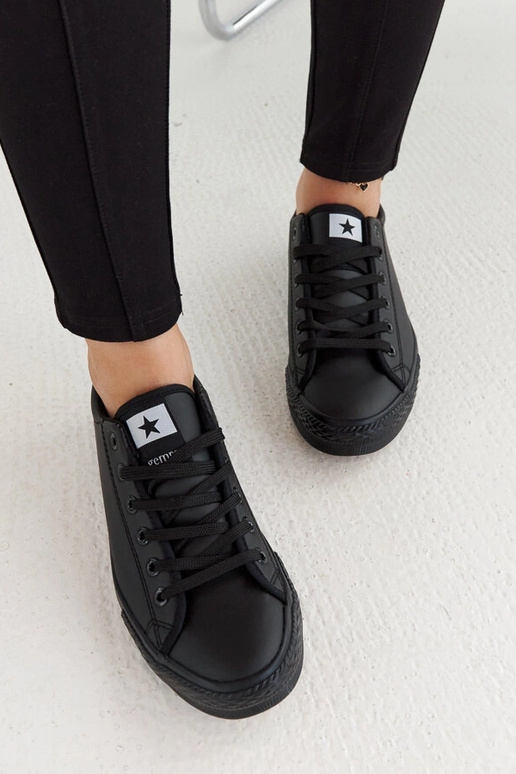 Schwarze Sport-Sneakers Kimberlee