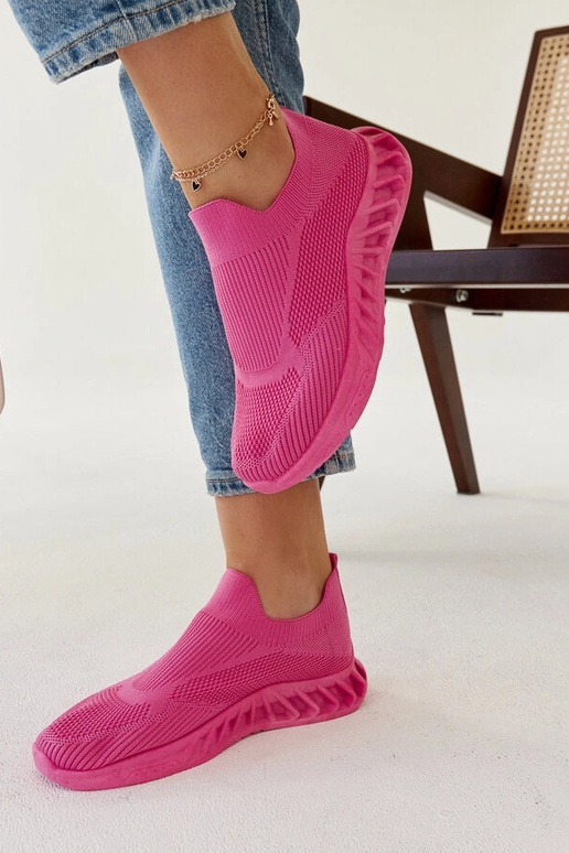 Baskets de sport rose foncé de Neda