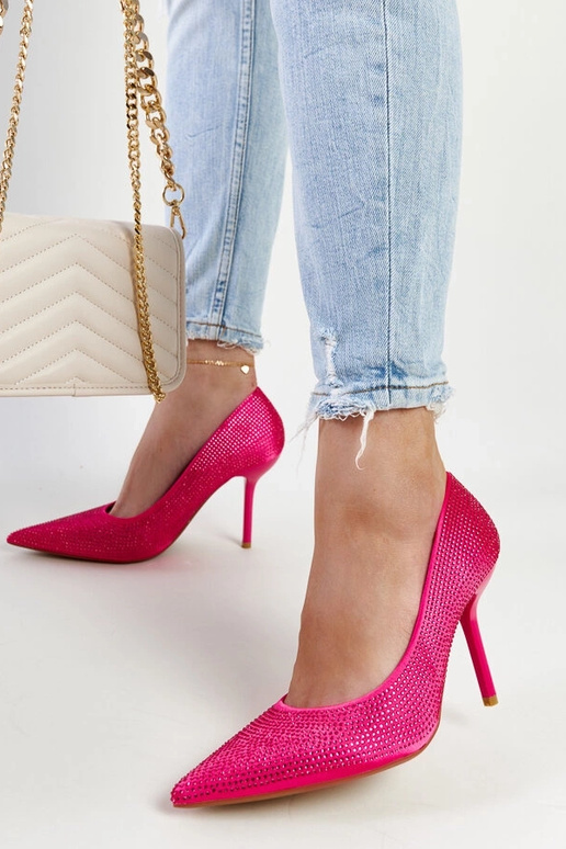 Dunkelrosa Liena High Heels