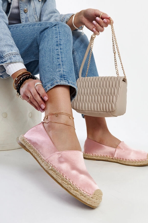 Espadrilles à plateformes pailletées...