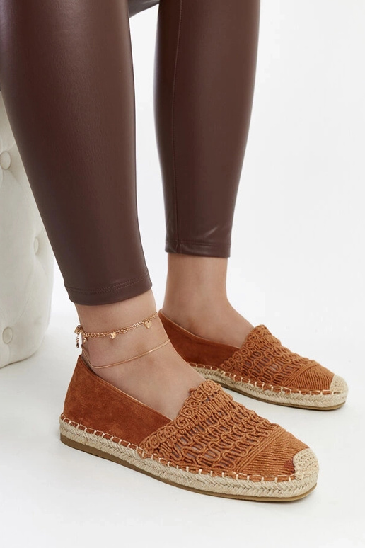 Gordana's braune Espadrilles mit...
