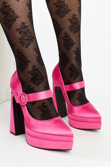 Mikes dunkelrosa High Heel...