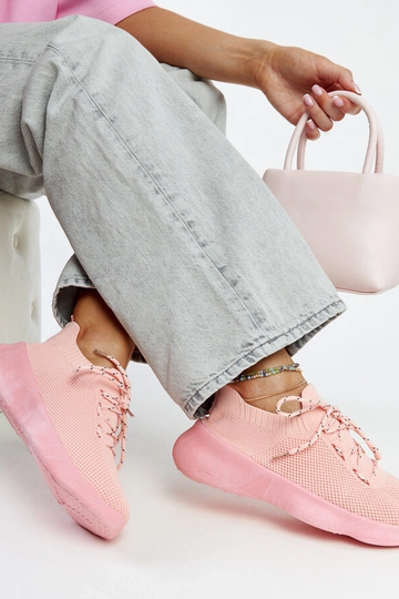Baskets de sport roses Roshni 2