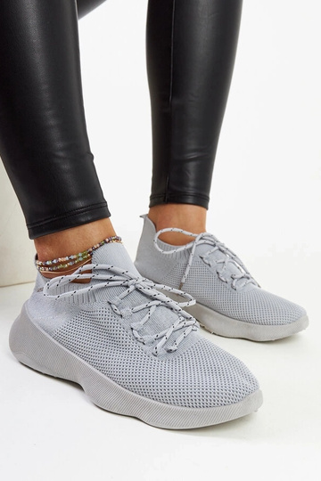 Roshni grå sportssneakers