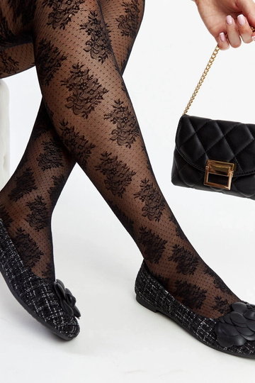 Ballerines noires avec une...