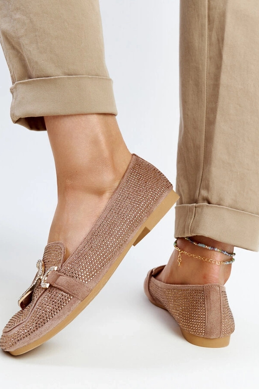 Mocassins Mebrat marron brillant Mocassins Mebrat marron brillant