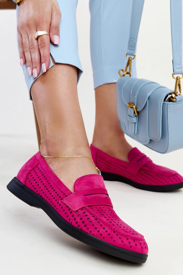 Vinceza Mørk Pink Suede... 2