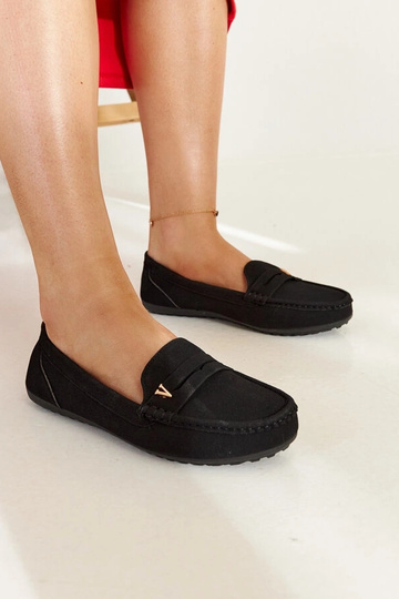 Mocassins noirs avec... 2