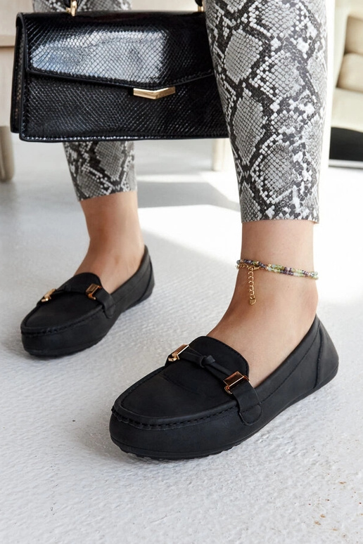 Mocassins Scafati noirs avec finition... Mocassins Scafati noirs avec finition...