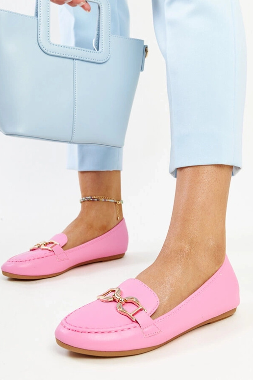 Mocassins rose foncé à boucle Najla Mocassins rose foncé à boucle Najla