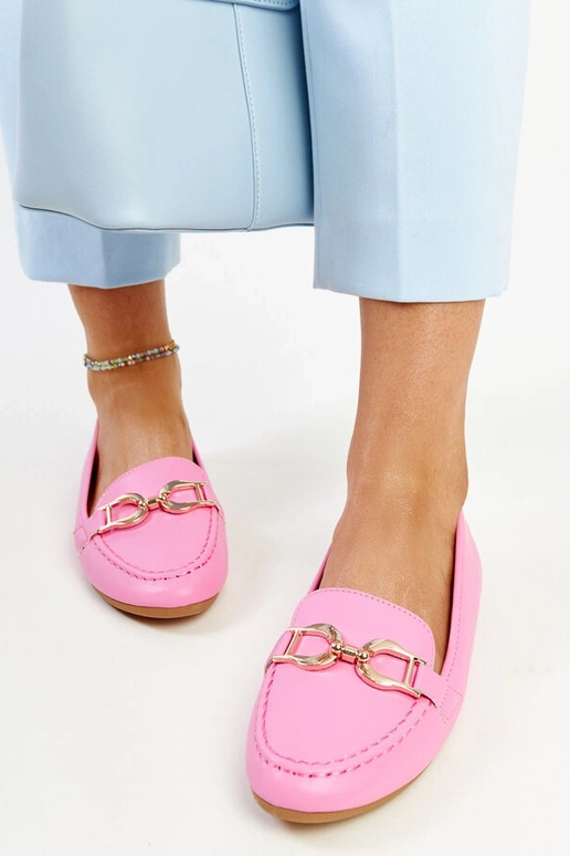 Mocassins rose foncé à boucle Najla Mocassins rose foncé à boucle Najla