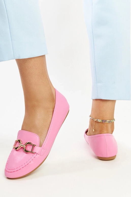 Mocassins rose foncé à boucle Najla Mocassins rose foncé à boucle Najla