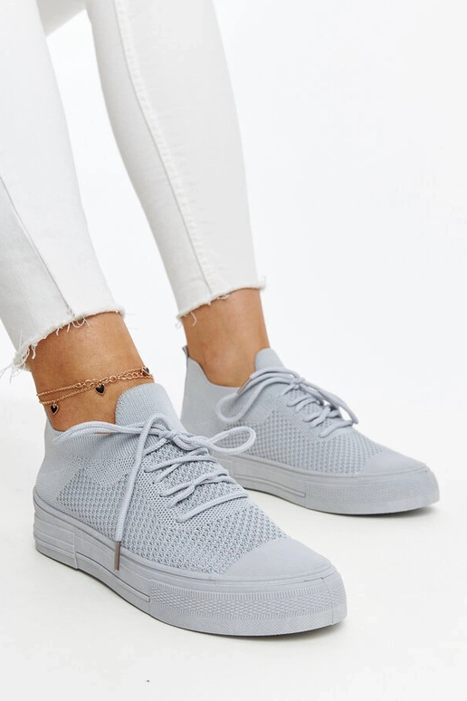 Graue leichte Sport-Sneakers „Senaida“