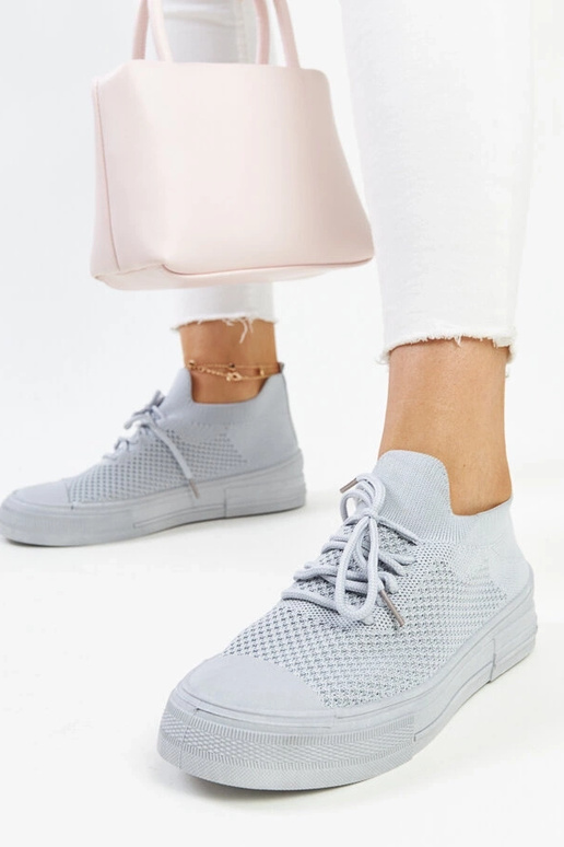 Graue leichte Sport-Sneakers „Senaida“