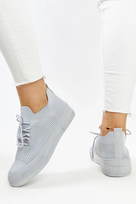 Graue leichte Sport-Sneakers „Senaida“