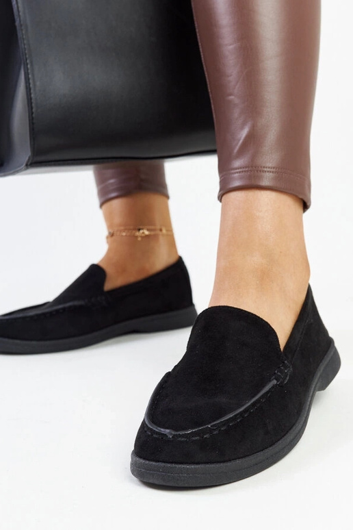 Chaussures Rumay en daim noir Chaussures Rumay en daim noir