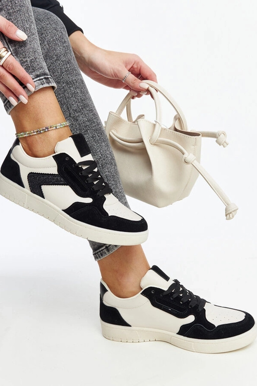 Juwan – Glitzer-Sneaker in Schwarz...