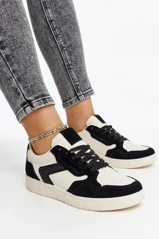 Juwan – Glitzer-Sneaker in Schwarz...