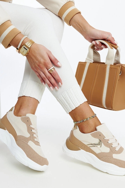 Braune Plateau-Sneakers „Nereida“