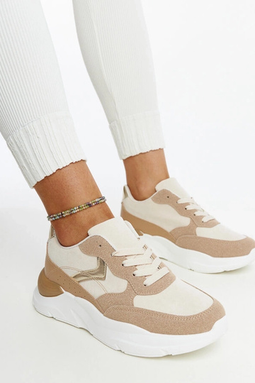 Braune Plateau-Sneakers „Nereida“ 2
