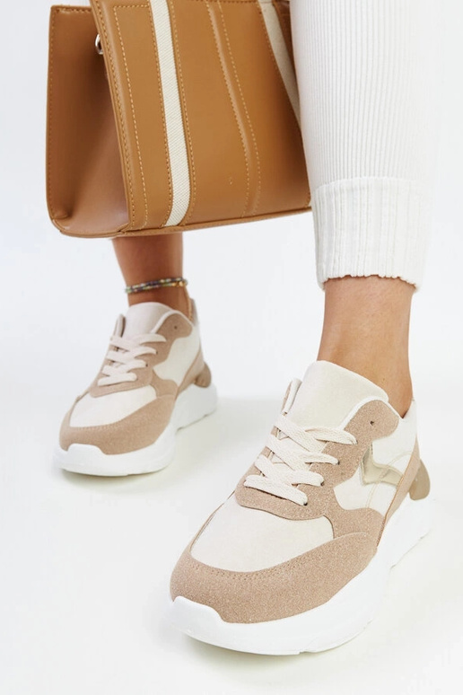 Braune Plateau-Sneakers „Nereida“