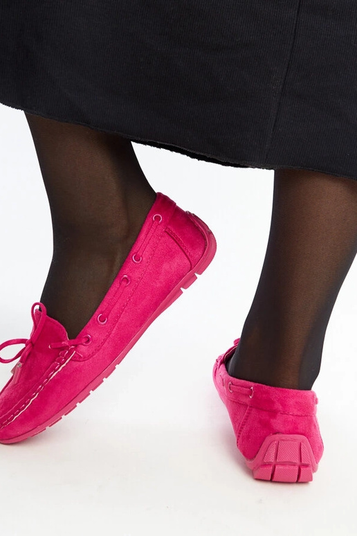 Dunkelrosa Loafer mit Schleife Hayam Dunkelrosa Loafer mit Schleife Hayam