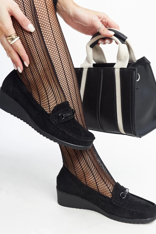 Schwarze Keil-Loafer von Amel Schwarze Keil-Loafer von Amel