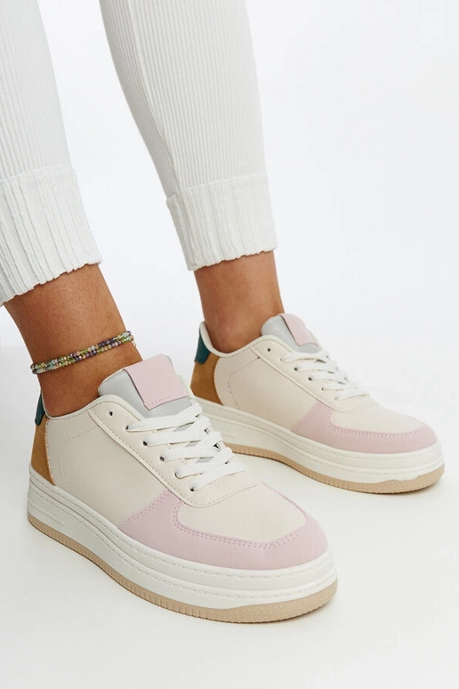 Cvita platform sneakers pastel