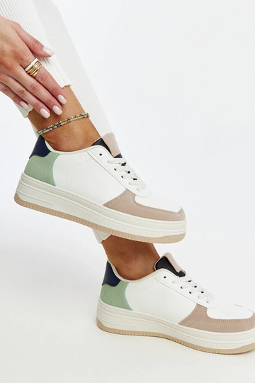 Mehrfarbige Cvita Plateau-Sneakers 2