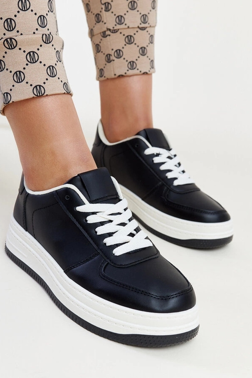 Sorte Cvita platform sneakers