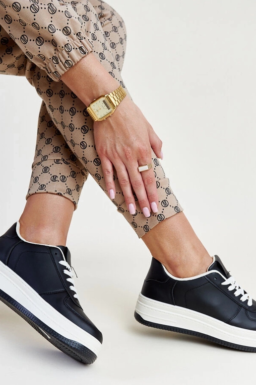 Sorte Cvita platform sneakers