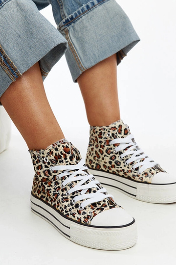 Baskets montantes à imprimé... 2