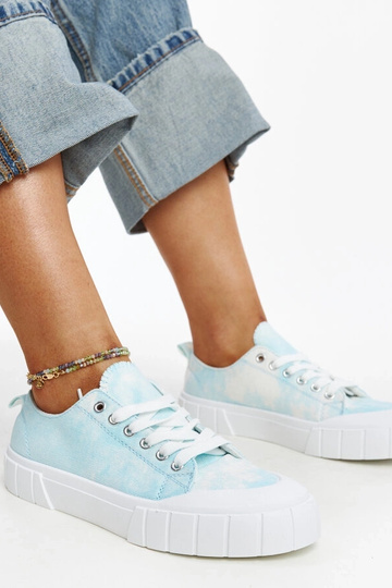 Jerina – Sneaker aus blauem...