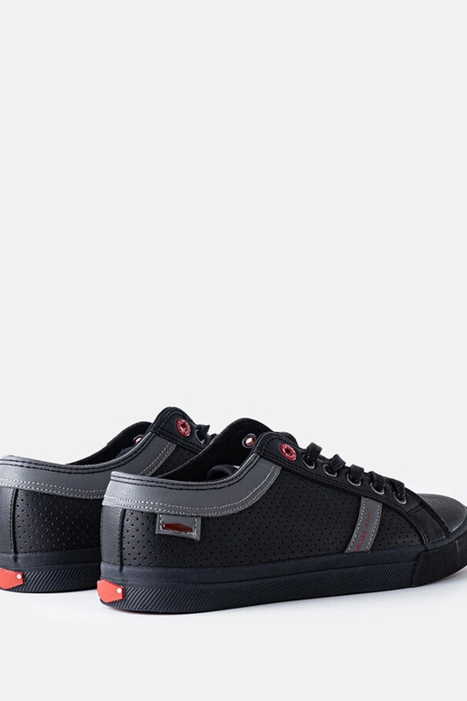 Czarne męskie trampki CROSS JEANS Czarne męskie trampki CROSS JEANS