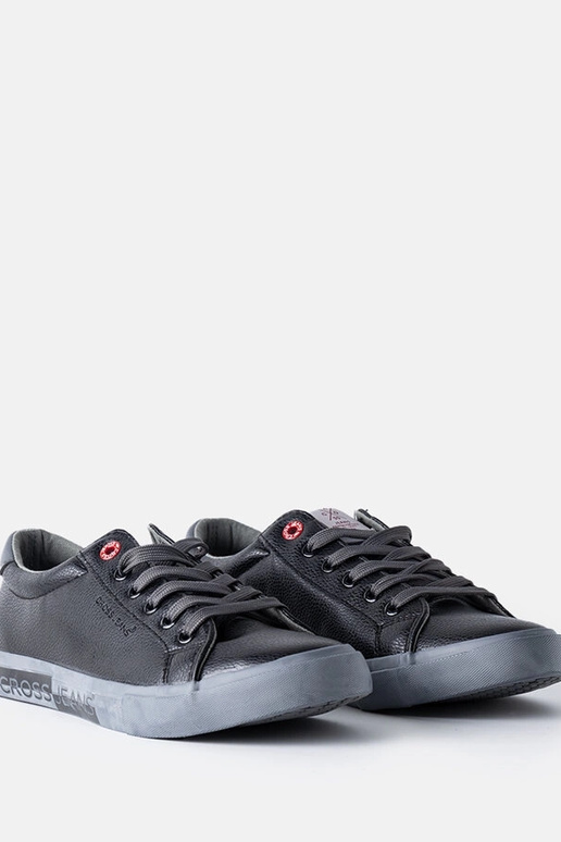 Zwart-grijze heren sneakers CROSS JEANS Zwart-grijze heren sneakers CROSS JEANS